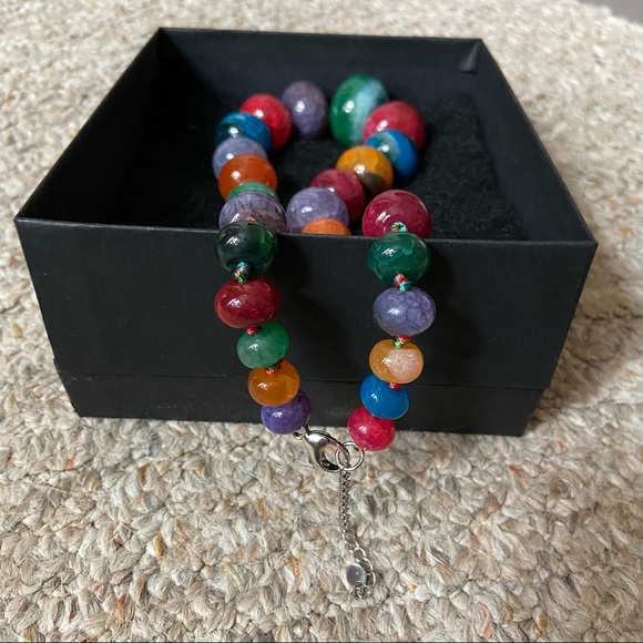 Colorful Statement Necklace - Picture 3 of 5